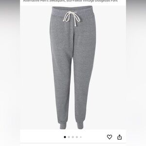 Alternative Apparel Gray Joggers with Tapered Fit